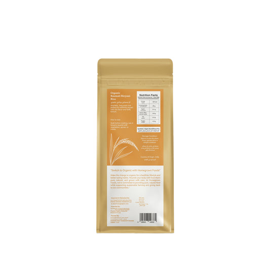 Homegrown Organic Basmati Biryani Rice (1 kg)