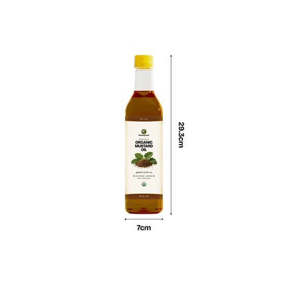 Homegrown Organic Mustard Oil