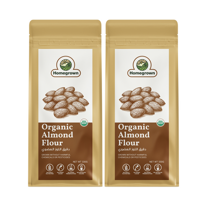 Homegrown 100% Organic Almond Flour