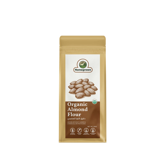 Homegrown 100% Organic Almond Flour (330g)
