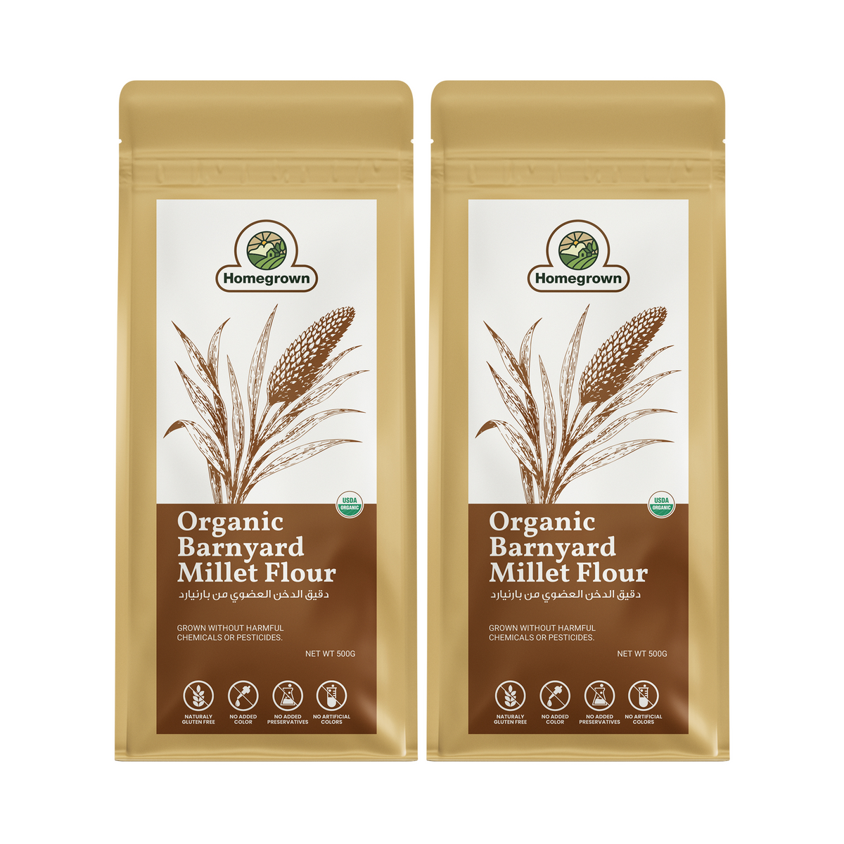 Homegrown Organic Barnyard Millet Flour