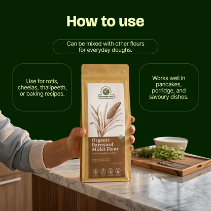 Homegrown Organic Barnyard Millet Flour