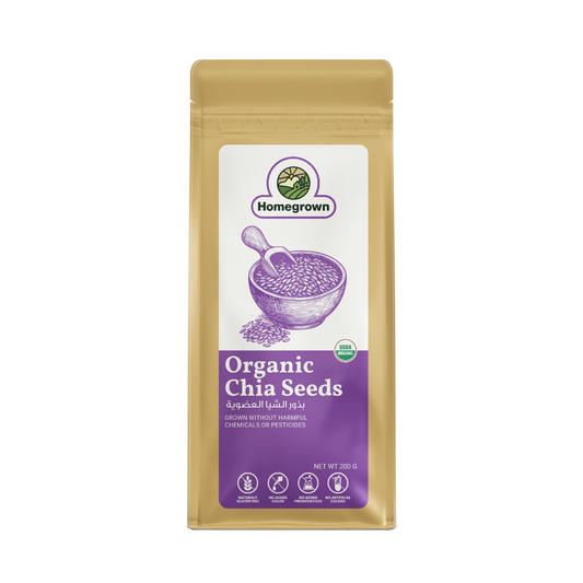 Homegrown Organic Chia Seeds (200g)