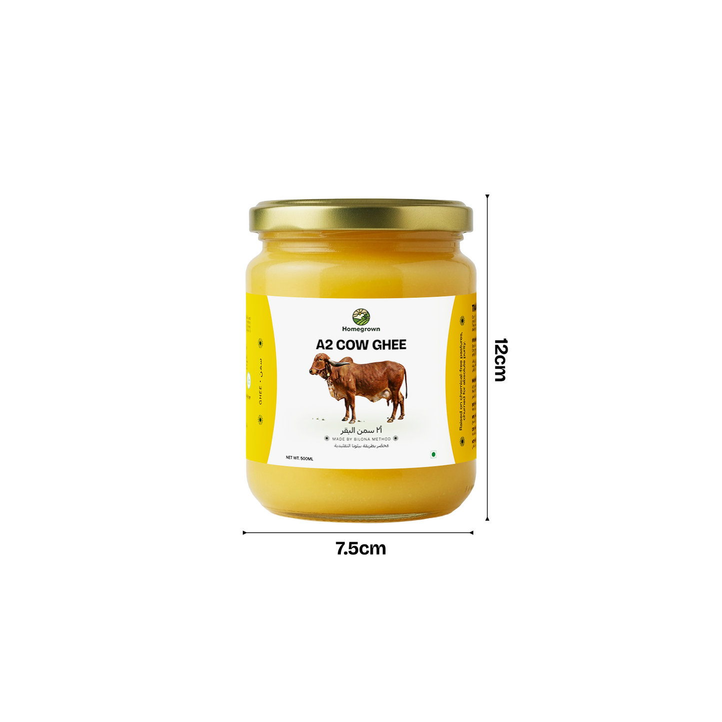 Homegrown A2 Cow Ghee