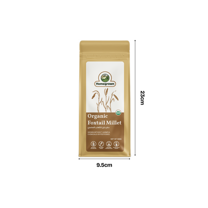 Homegrown Organic Foxtail Millet