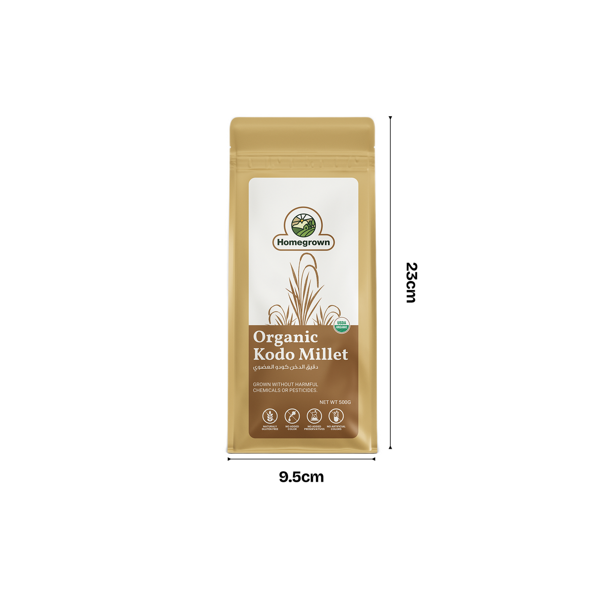 Homegrown Organic Kodo Millet