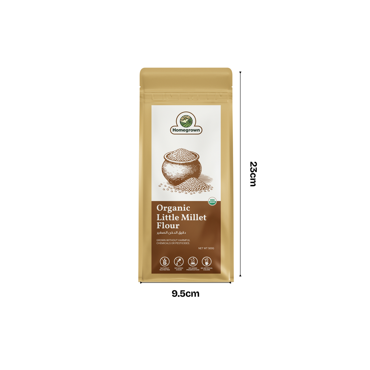 Homegrown Organic Little Millet Flour