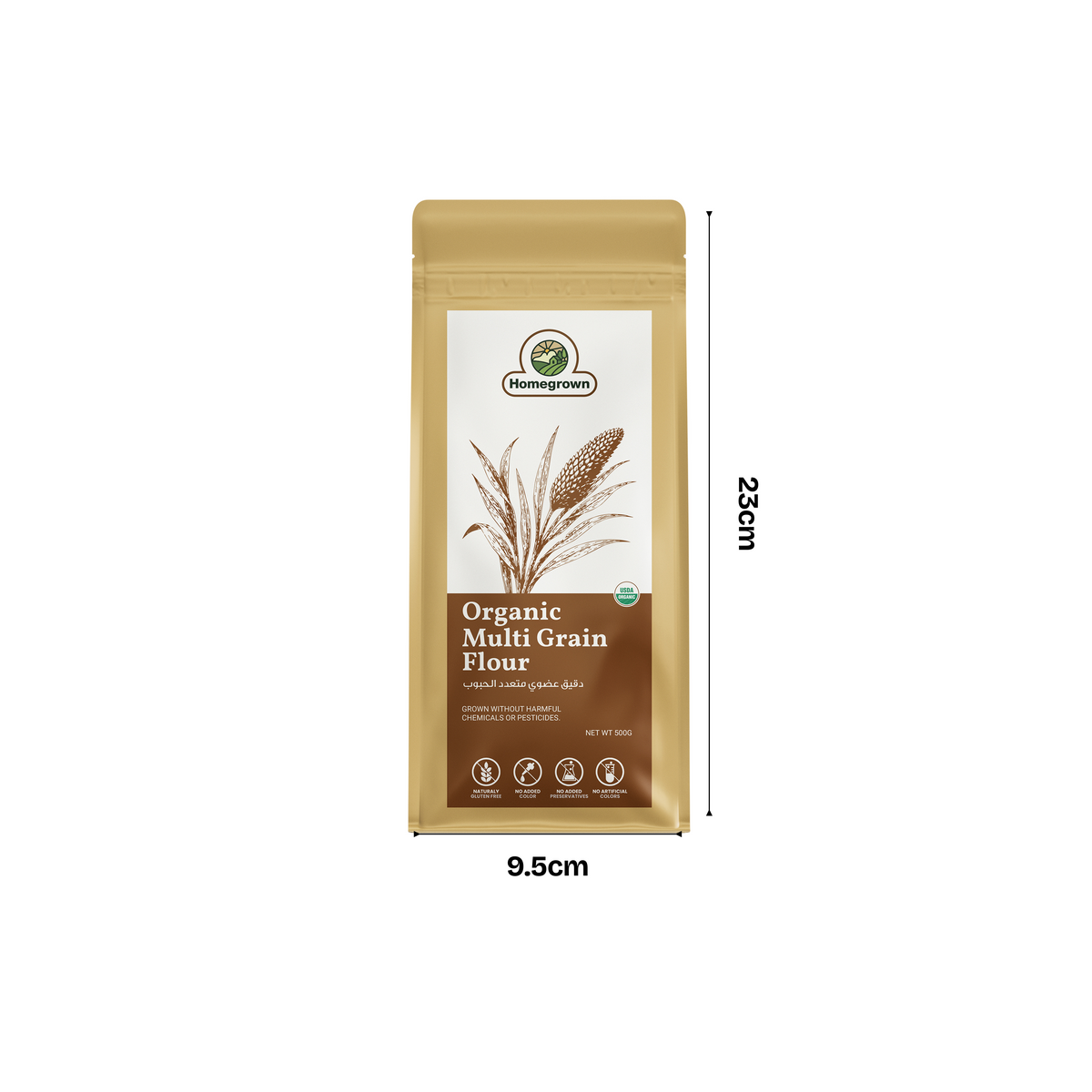 Homegrown Organic Multi Grain Flour