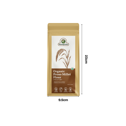 Homegrown Organic Proso Millet Flour