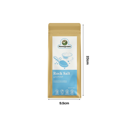 Homegrown Organic Rock Salt (330g)