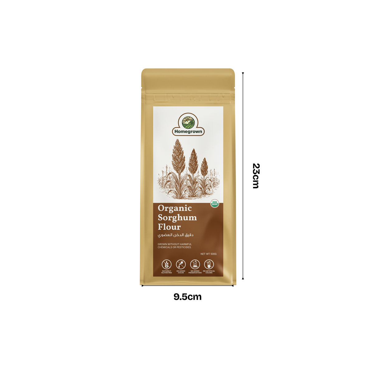 Homegrown Organic Sorghum Flour