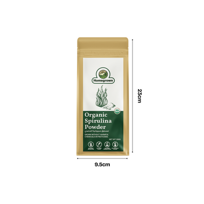 Homegrown Organic Spirulina Powder (200g)