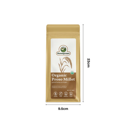 Homegrown Organic Proso Millet (500g)