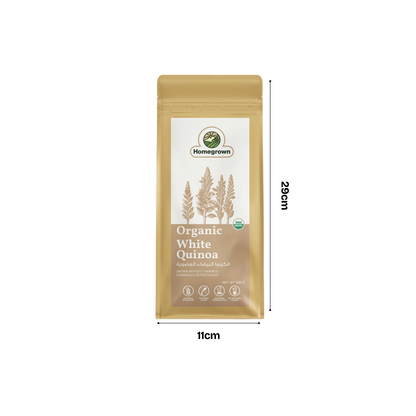 Homegrown Organic White Quinoa (500g)