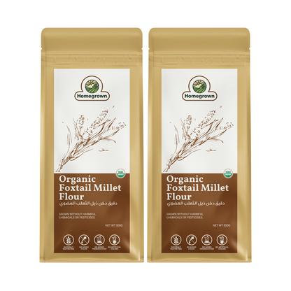 Homegrown Organic Foxtail Millet Flour