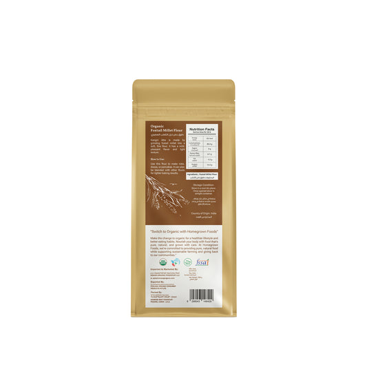 Homegrown Organic Foxtail Millet Flour (500g)