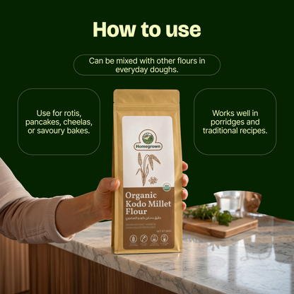 Homegrown Organic Kodo Millet Flour