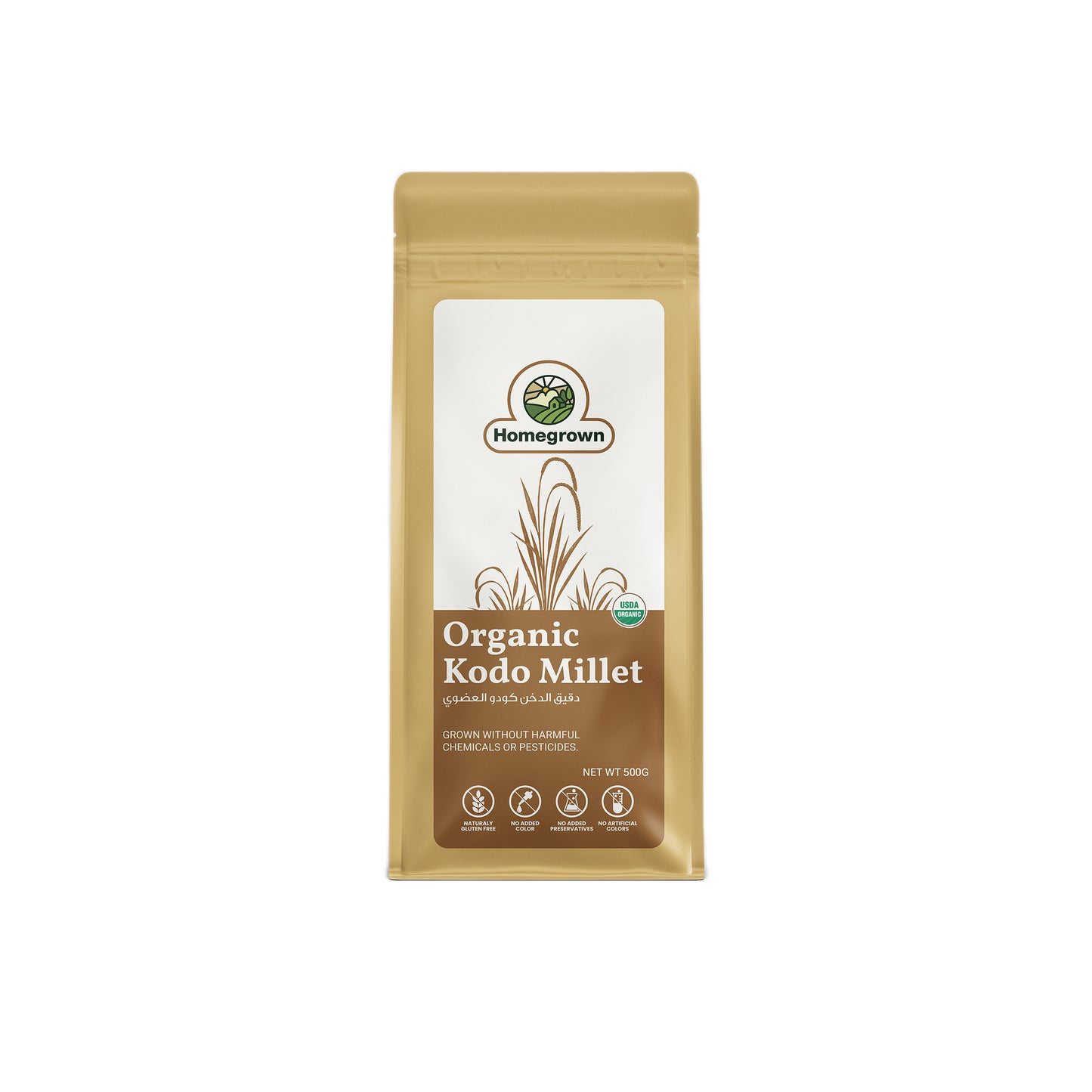Homegrown Organic Kodo Millet (500g)