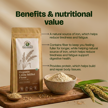 Homegrown Organic Little Millet Flour
