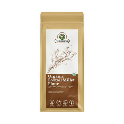 Homegrown Organic Foxtail Millet Flour