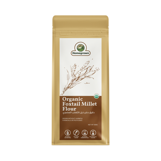 Homegrown Organic Foxtail Millet Flour
