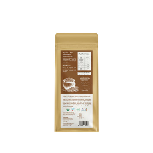Homegrown Organic Little Millet Flour (500g)