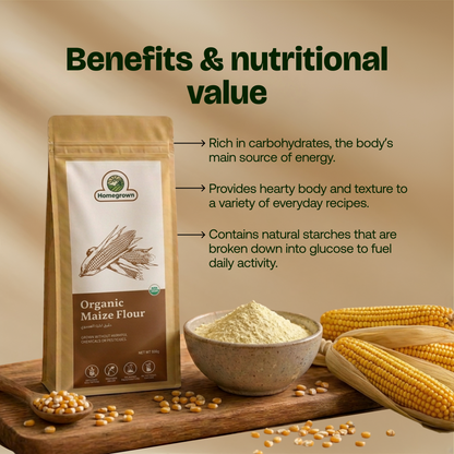 Homegrown Organic Maize Flour