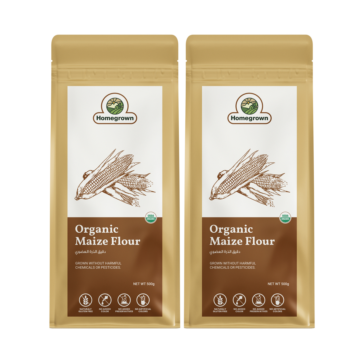 Homegrown Organic Maize Flour
