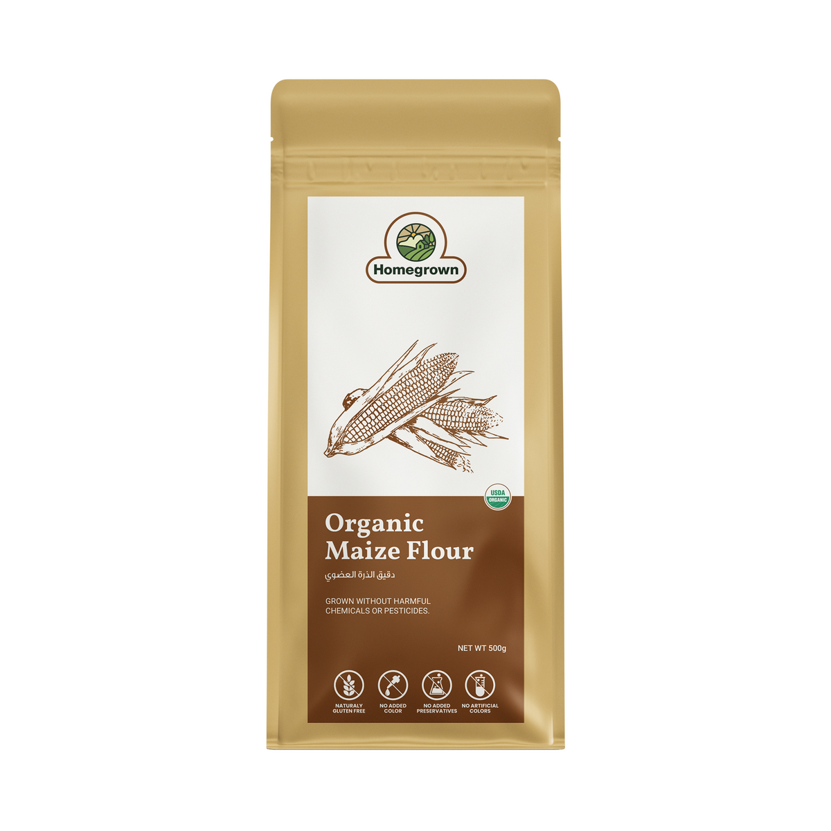 Homegrown Organic Maize Flour