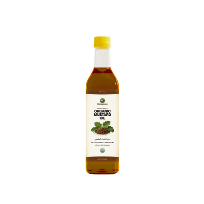 Homegrown Organic Mustard Oil