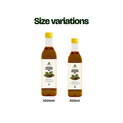 Homegrown Organic Mustard Oil
