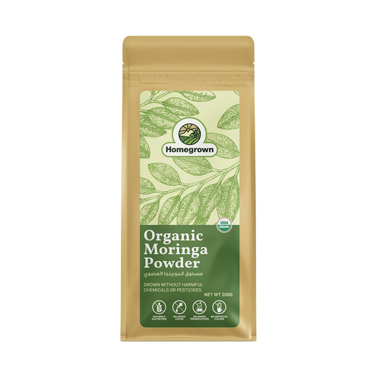 Homegrown Organic Moringa Powder (200g)