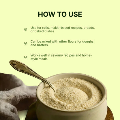 Homegrown Organic Maize Flour (500g)