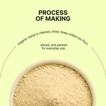 Homegrown Organic Maize Flour (500g)