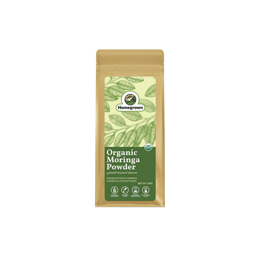 Homegrown Organic Moringa Powder (200g)