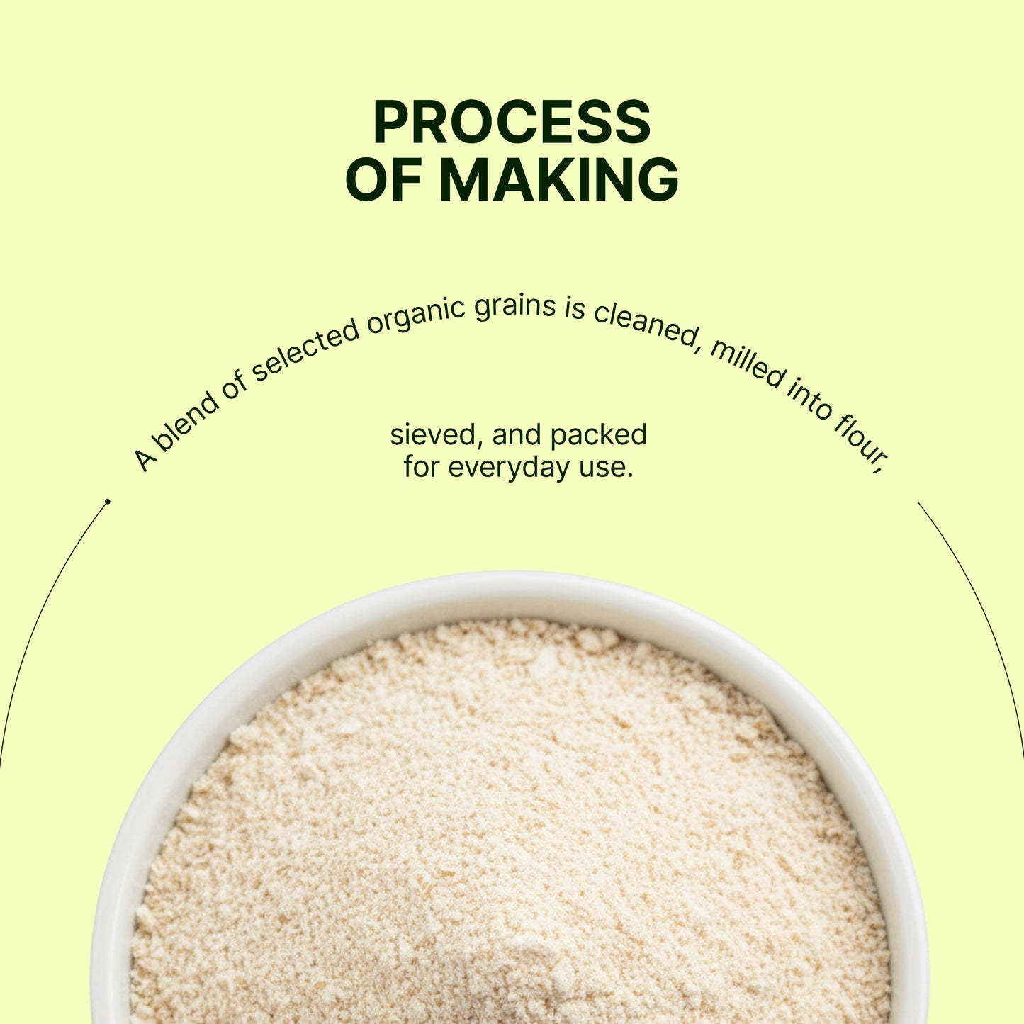 Homegrown Organic Multi Grain Flour (500g)