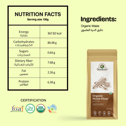 Homegrown Organic Maize Flour