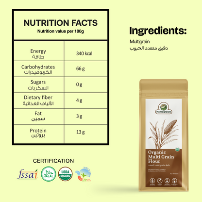 Homegrown Organic Multi Grain Flour