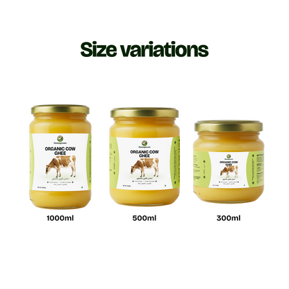 Homegrown Organic Cow Ghee