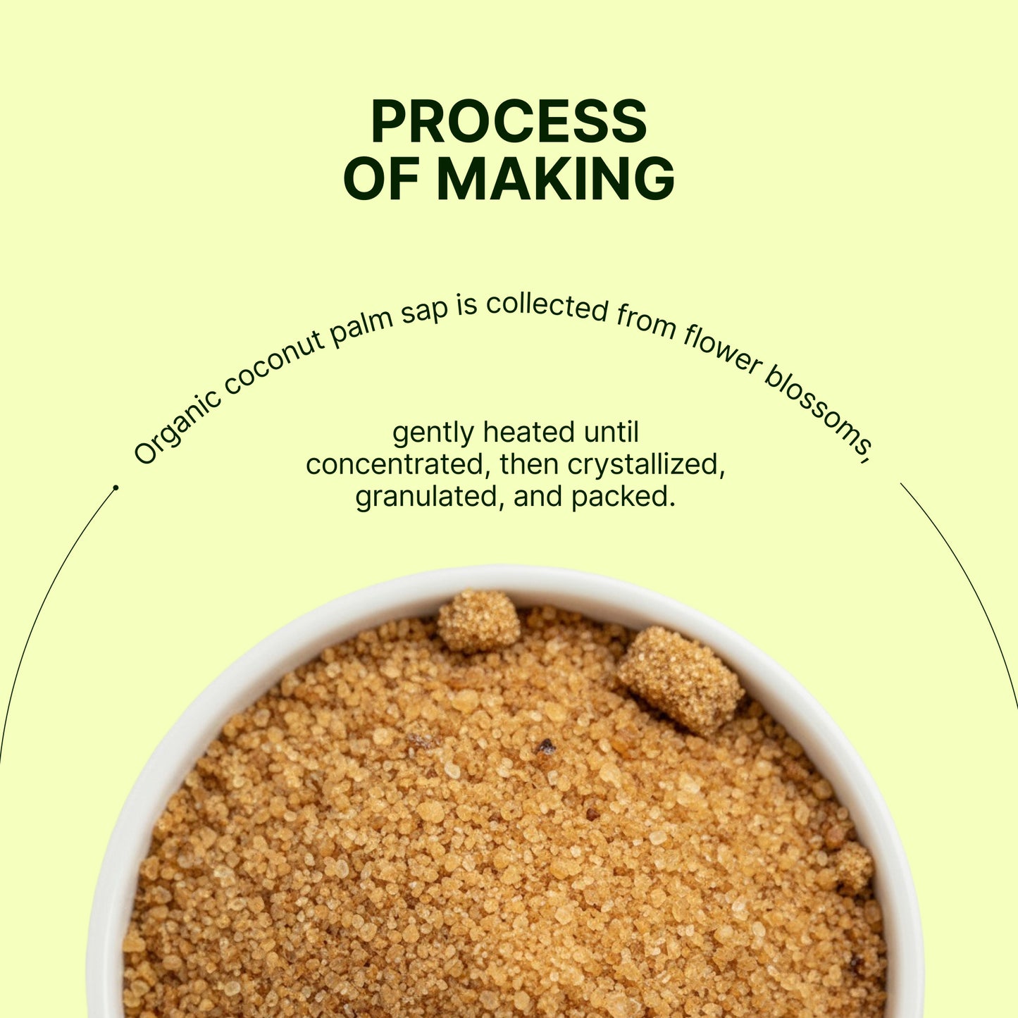 Homegrown Organic Coconut Sugar (500g)