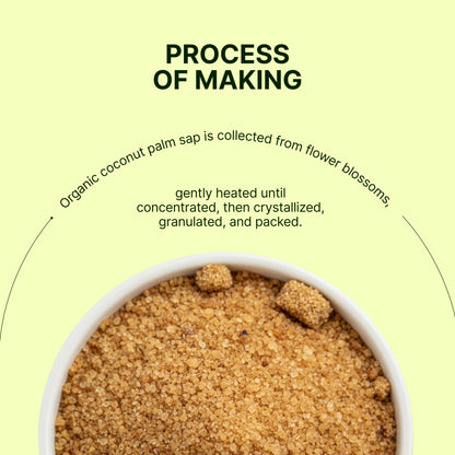 Homegrown Organic Coconut Sugar (500g)
