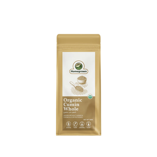 Homegrown Organic Cumin Whole (200g)