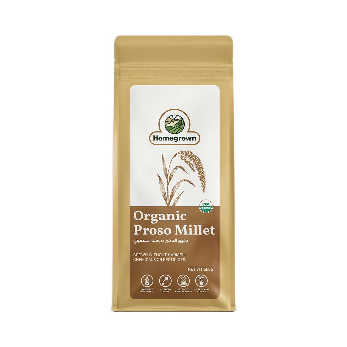 Homegrown Organic Proso Millet