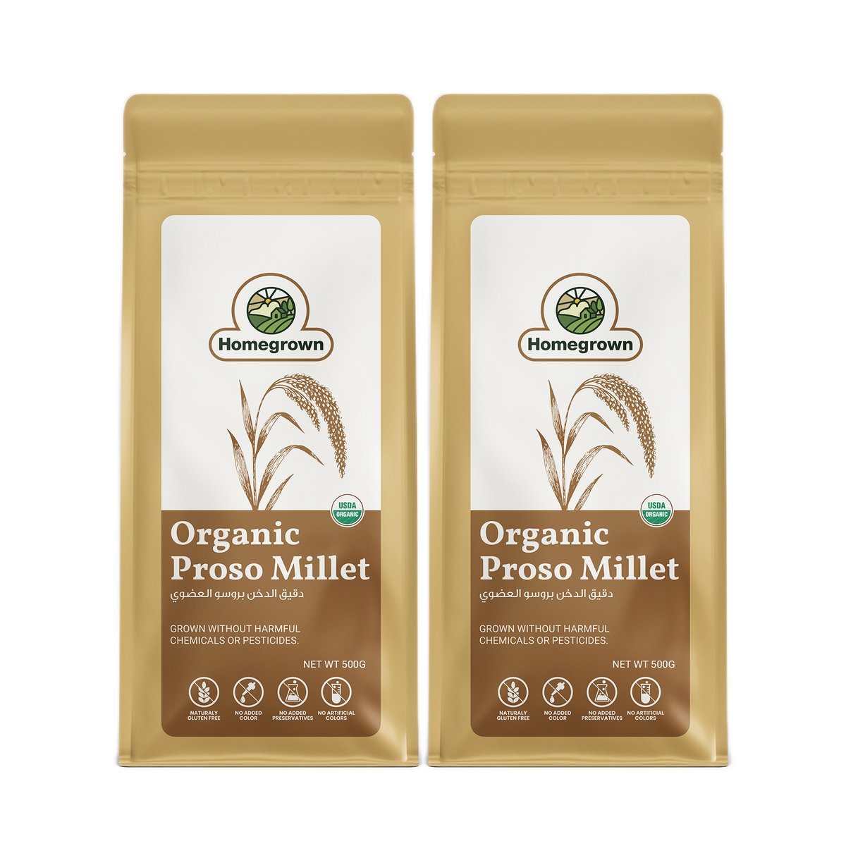 Homegrown Organic Proso Millet