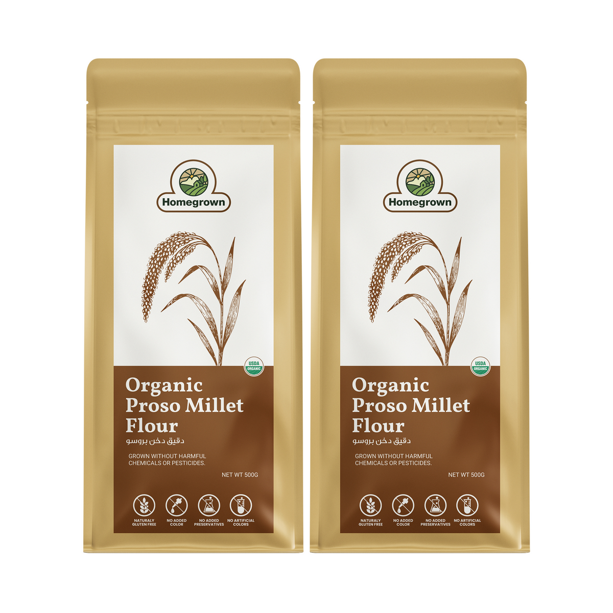 Homegrown Organic Proso Millet Flour