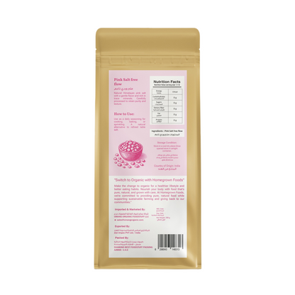 Homegrown Organic Pink Salt (330g)