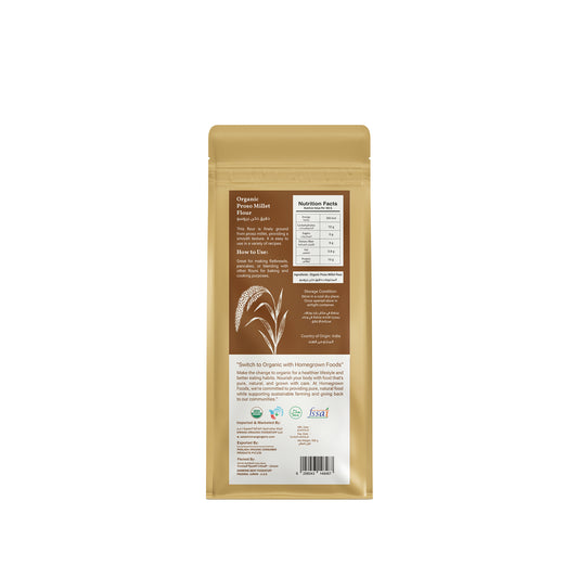 Homegrown Organic Proso Millet Flour (500g)