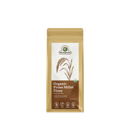 Homegrown Organic Proso Millet Flour (500g)