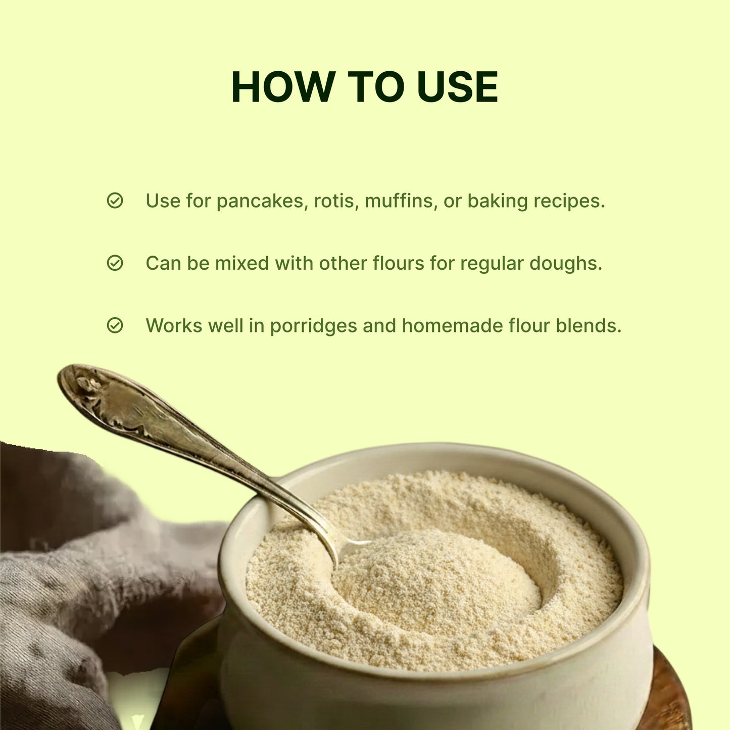 Homegrown Organic Quinoa Flour (500g)