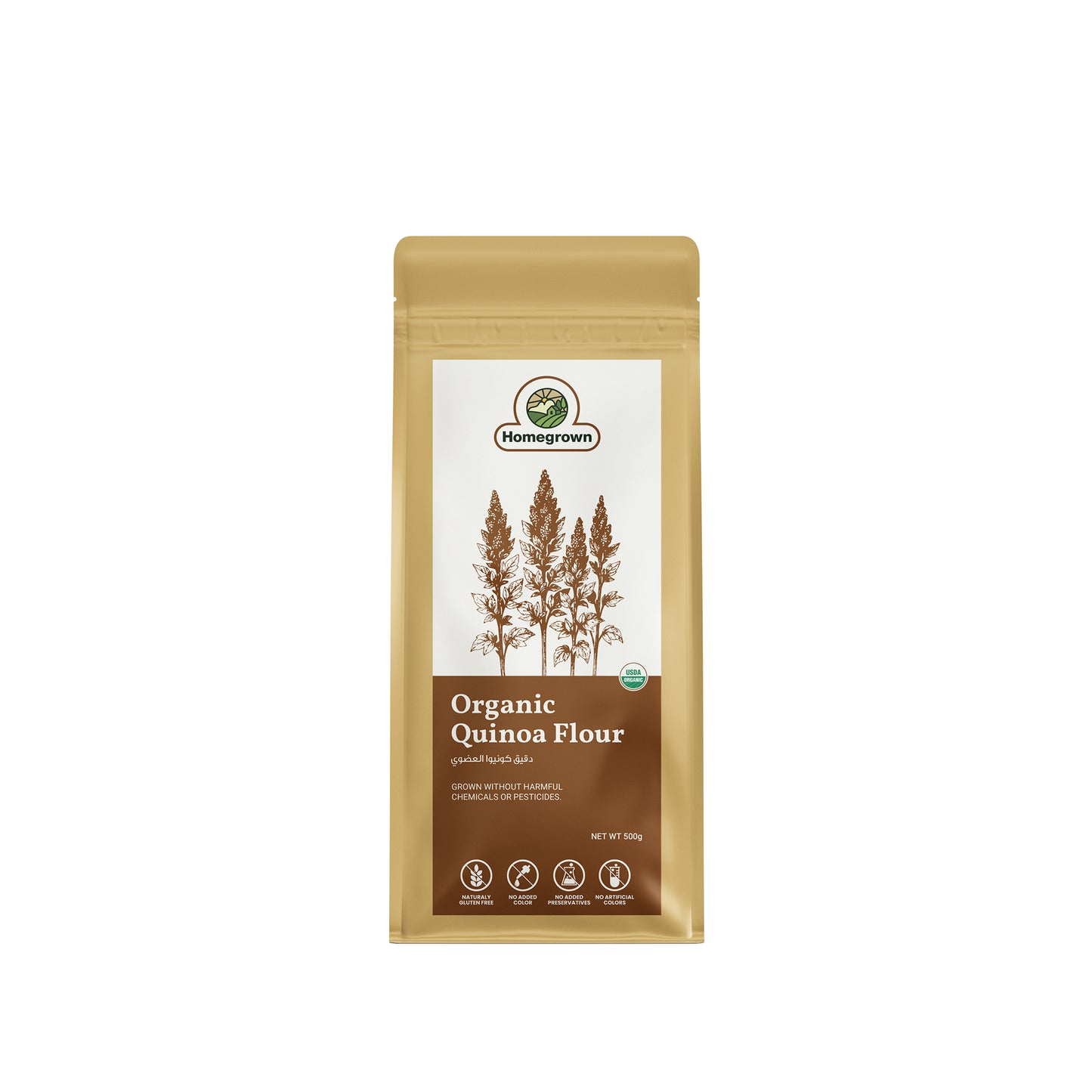 Homegrown Organic Quinoa Flour (500g)